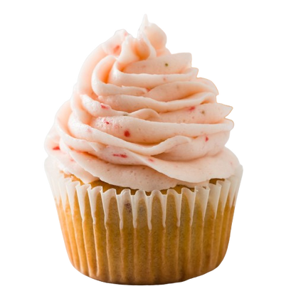 Strawberry Cream Cupcake