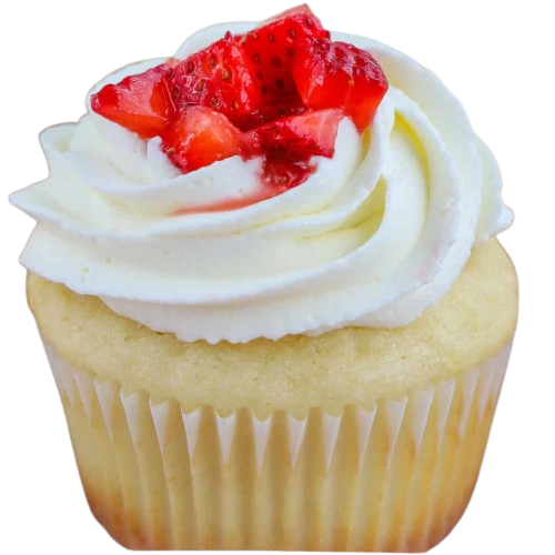 Strawberry Shortcake Cupcake
